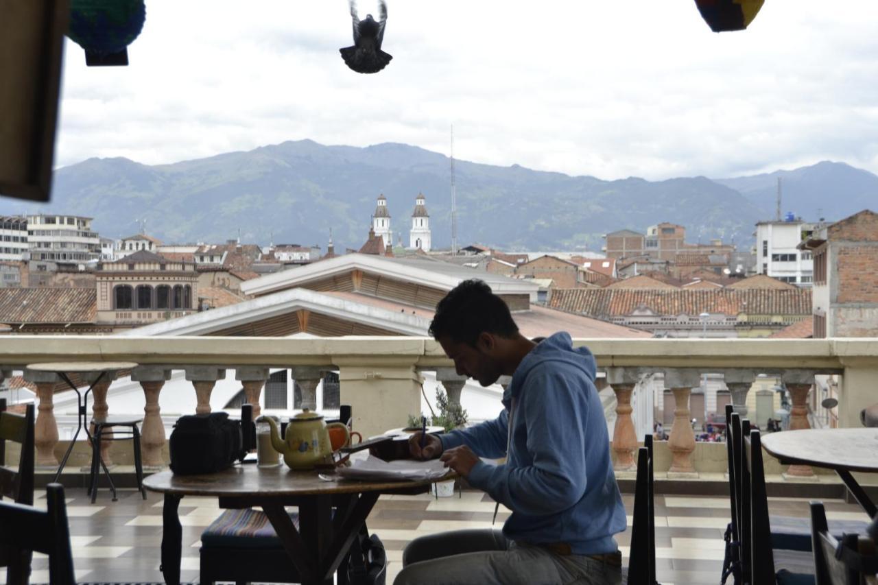 El Cafecito Hostel Cuenca Eksteriør bilde