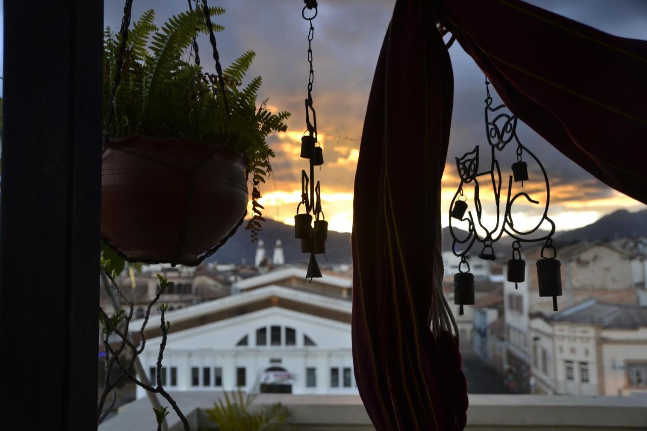El Cafecito Hostel Cuenca Eksteriør bilde